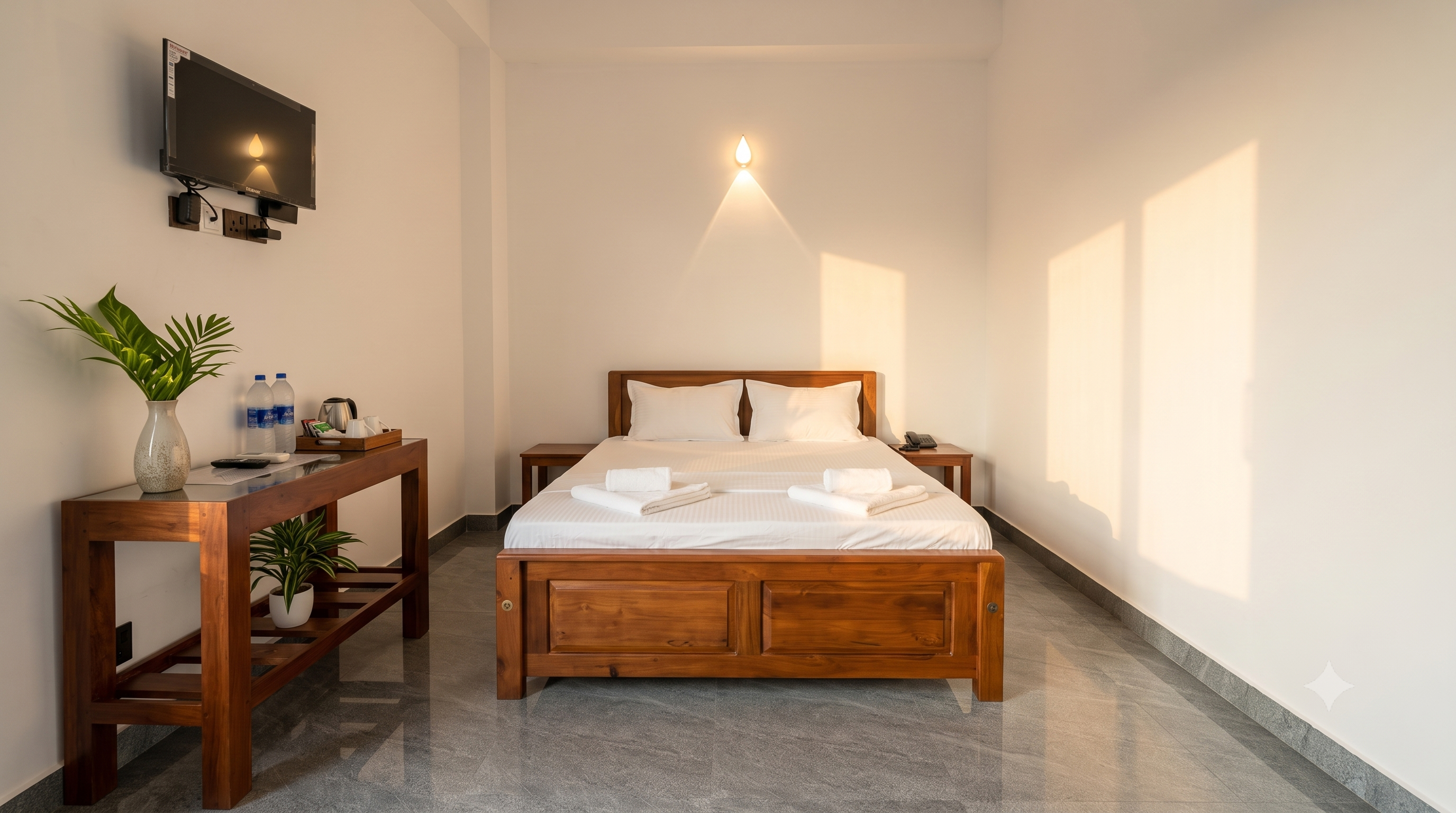 Double Bedroom at Sagiriya Hotel
